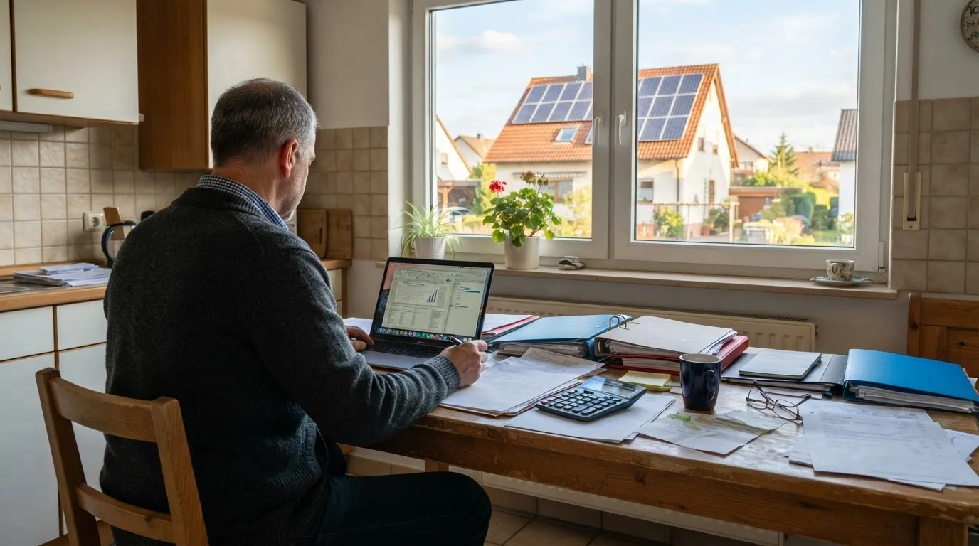 Unterhalt und PV-Einnahmen: die Berechnung, die das Finanzamt nicht kennt