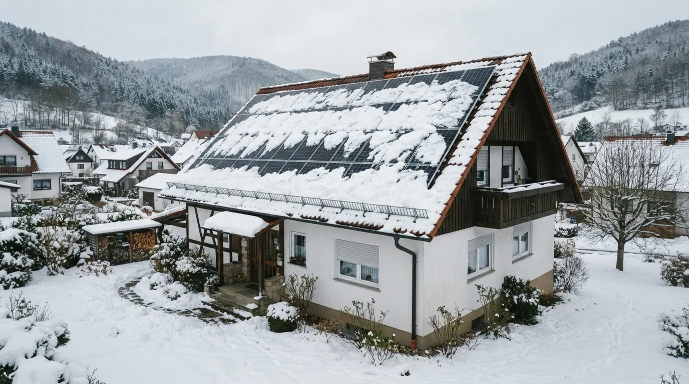 Schneelast und Dachstatik bei Photovoltaik: die Rechnung, die vor der Montage fehlt